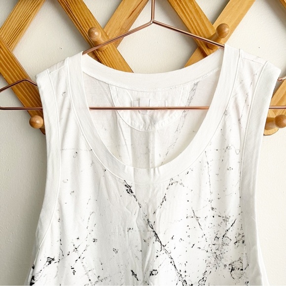 Helmut Lang Muscle Top with Splatter Print - Picture 2 of 11